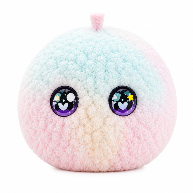 dht™⭐Handmade Crochet Cute Stress Ball🧶Soft, Textured, Adorable.
