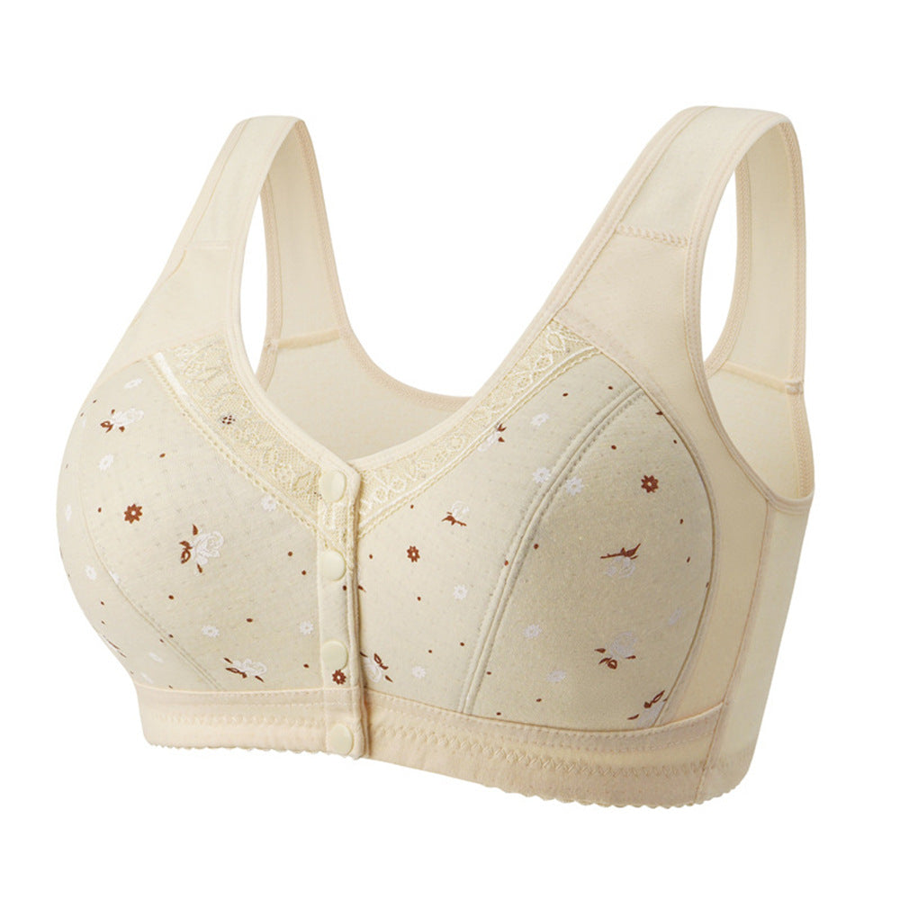 Senior Fit Front Button Bras
