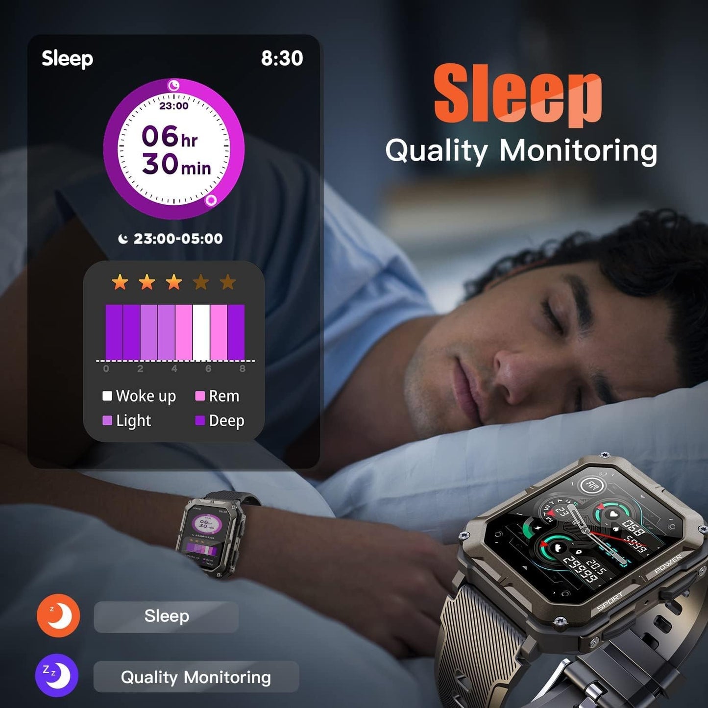 The Indestructible Smart Watch – Outdoor Fitness Tracker