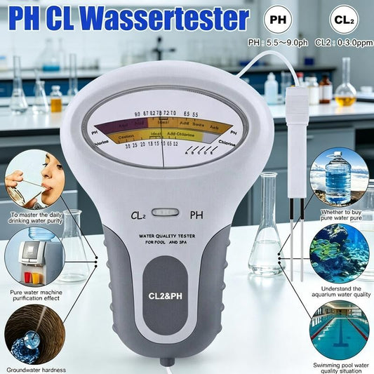 🔬💧 pH and chlorine tester for swimming pools