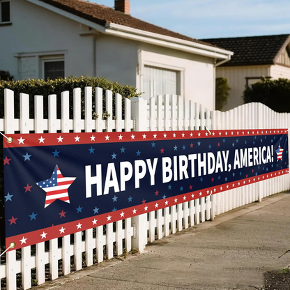 250th Anniversary American Banner Flag