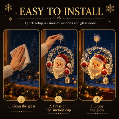 dht™⭐ Christmas Suction Cup Window Light