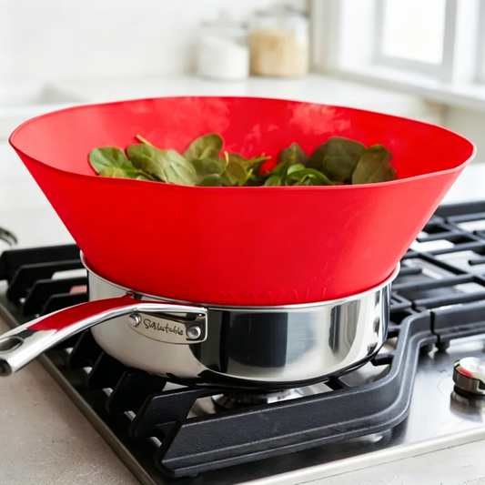BPA-free Silicone Wok Splatter Guard
