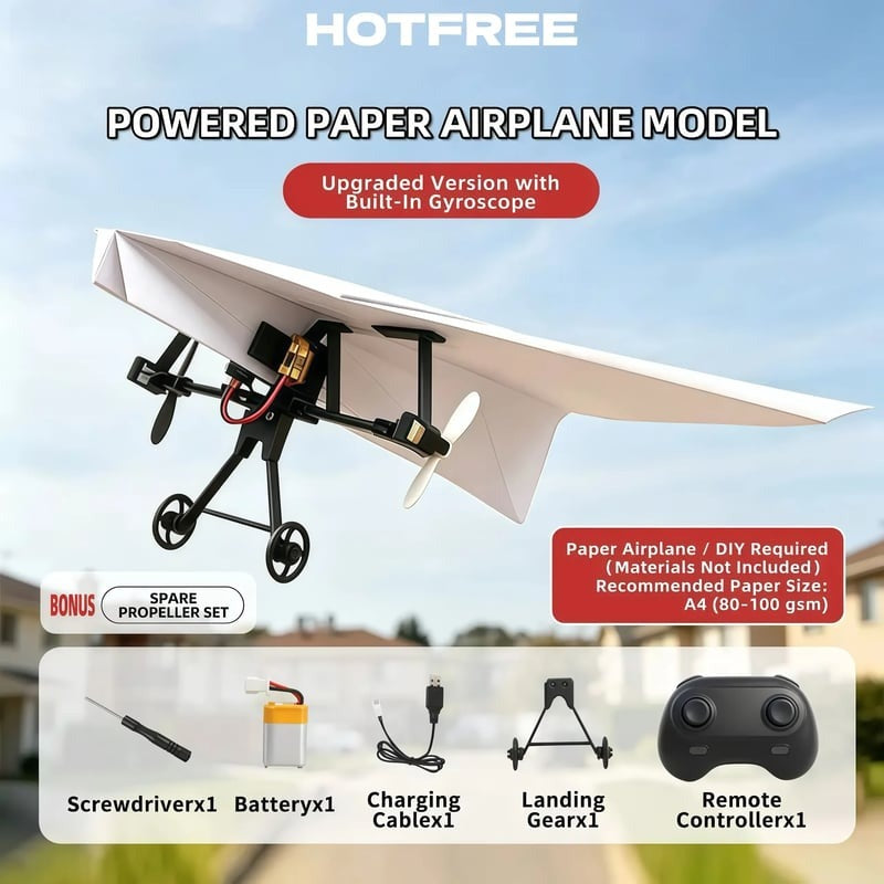 ✈️RC Paper Airplane Kit