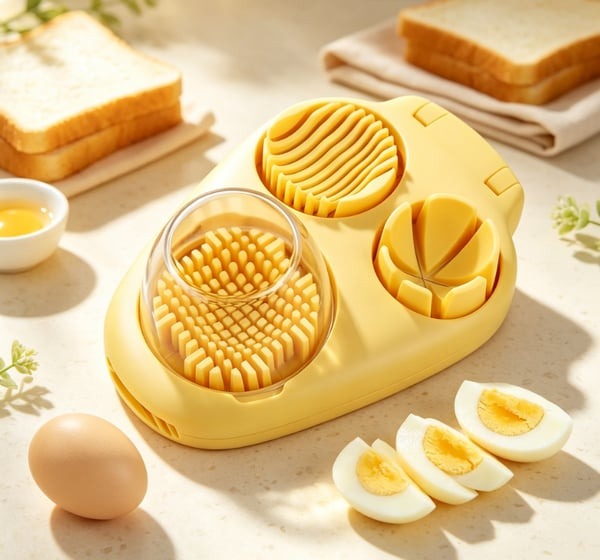 🥚3-in-1 Egg Cutter Tool — Perfect for Quick Kitchen Prep