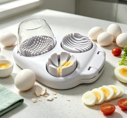 🥚3-in-1 Egg Cutter Tool — Perfect for Quick Kitchen Prep