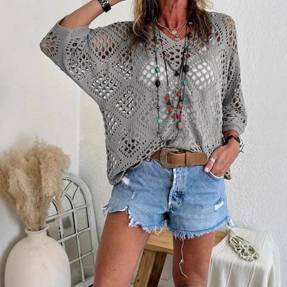 Women’s Knit Pullover Hollow