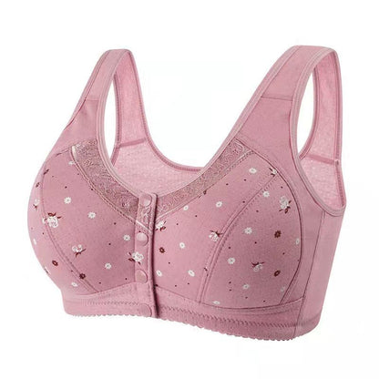 Senior Fit Front Button Bras