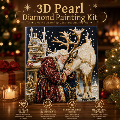 Christmas Reindeer Diamond Painting Art Kit