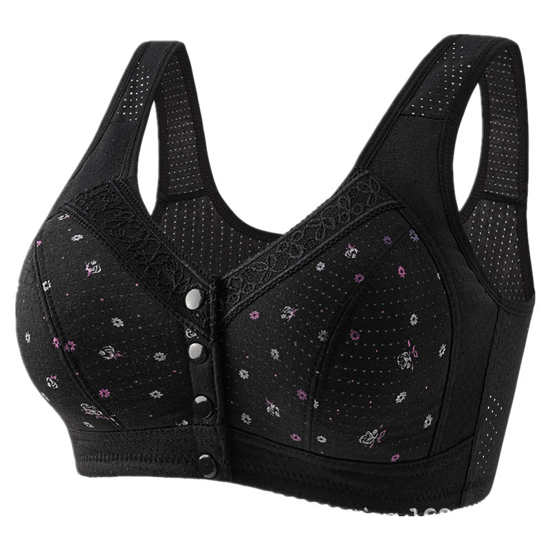 Senior Fit Front Button Bras