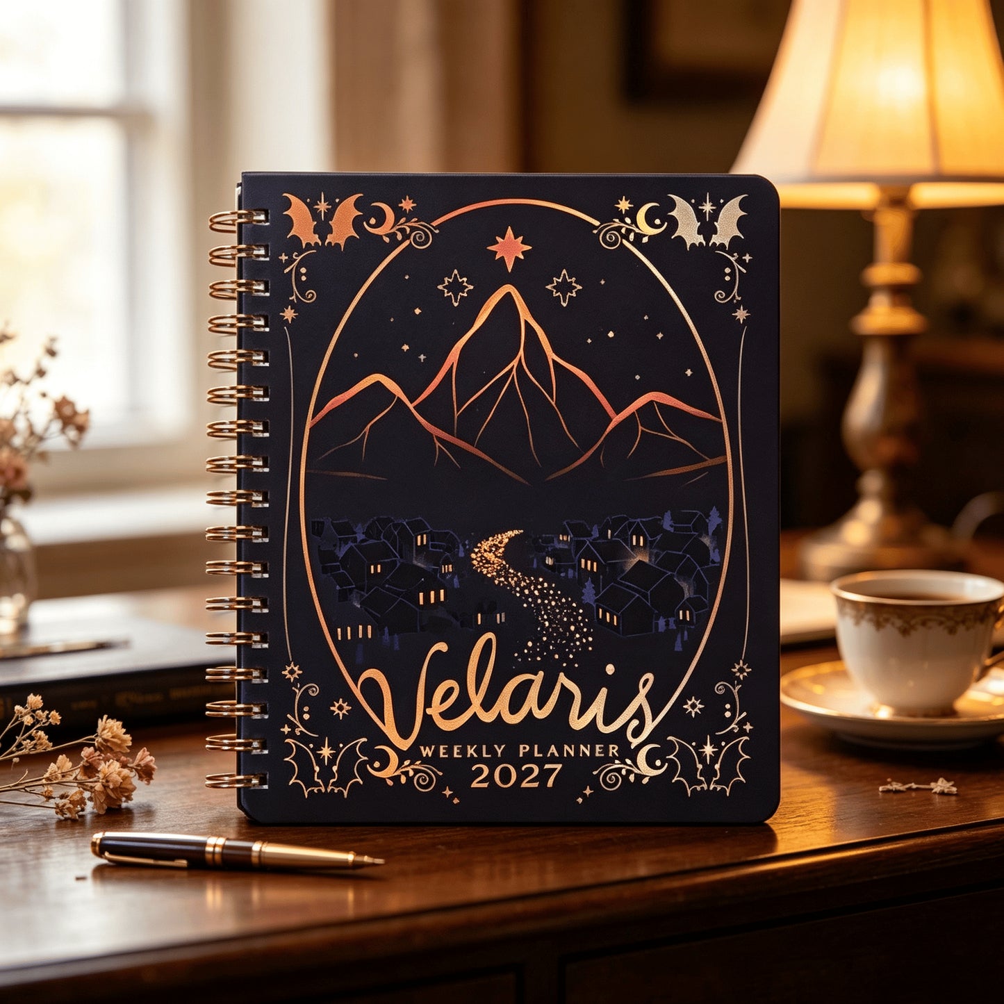 🌙 A Court of Thorns and Roses: Velaris 2027 Weekly Planner ✨ Officially Licensed Fantasy Organizer