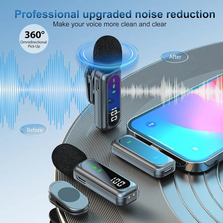 📢Free shipping⏰ New Lavalier Wireless Microphone