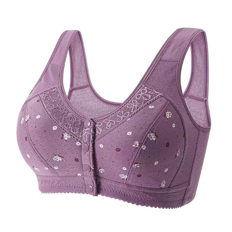 Senior Fit Front Button Bras