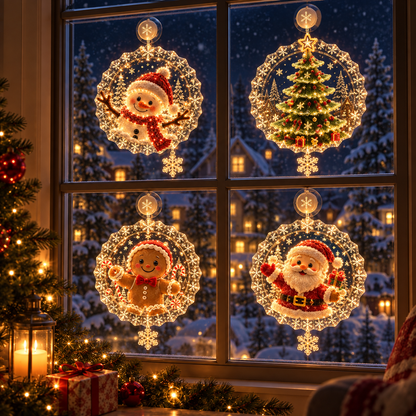 dht™⭐ Christmas Suction Cup Window Light