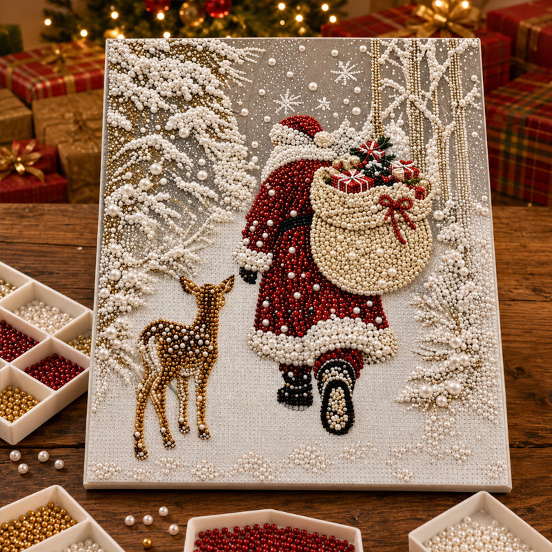 Christmas Reindeer Diamond Painting Art Kit