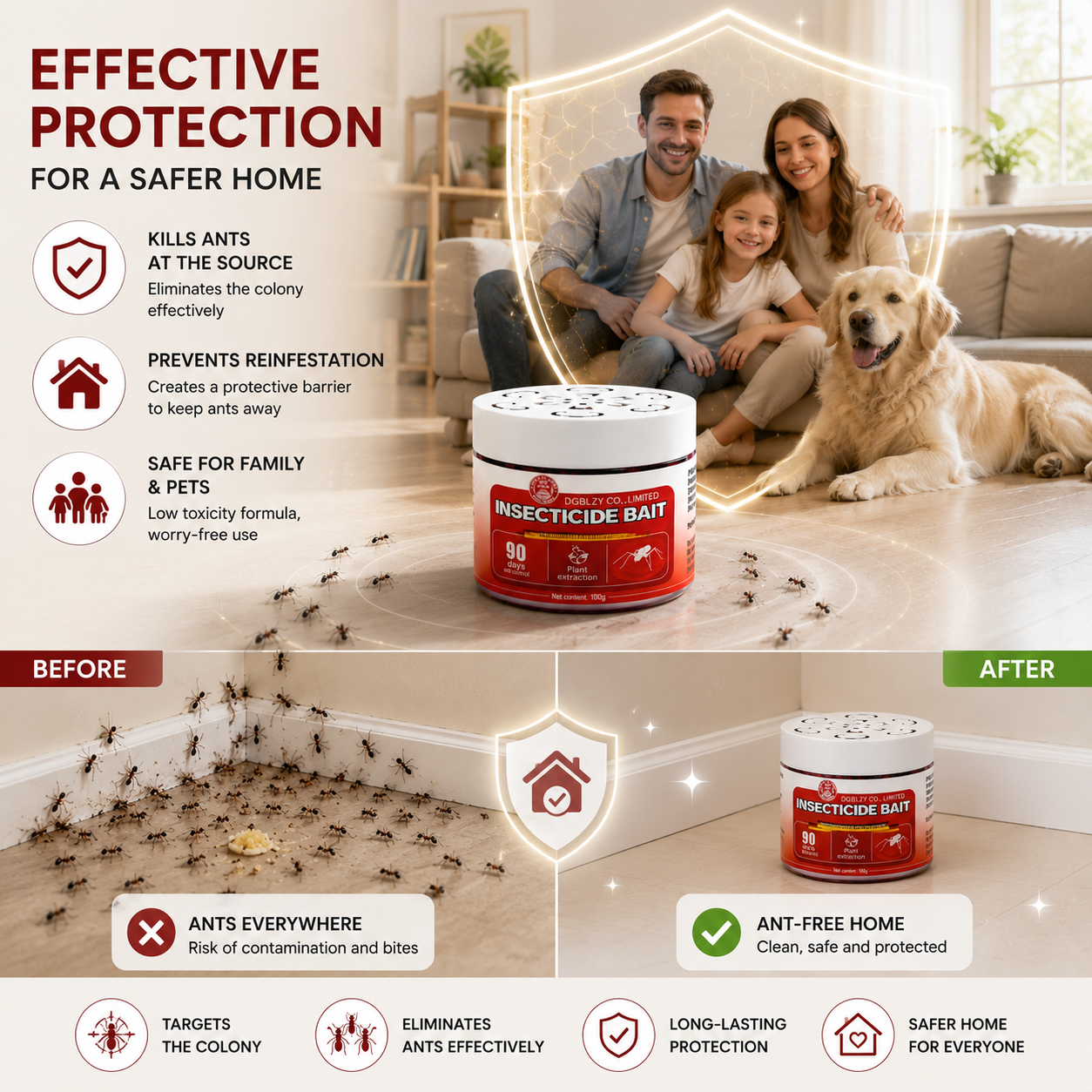 Natural Ant Killer Bait