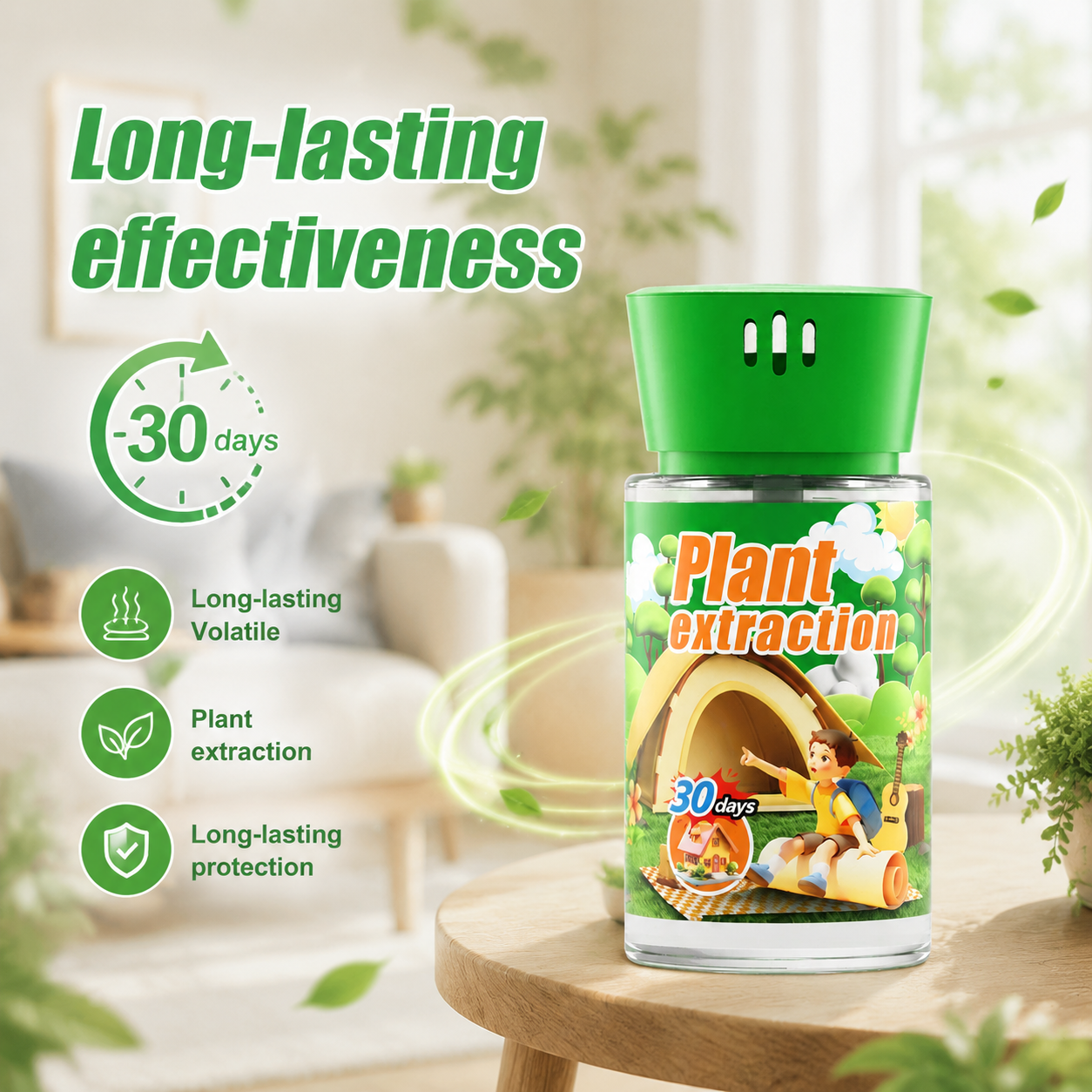 Plant-Based Mosquito Repellent Diffuser