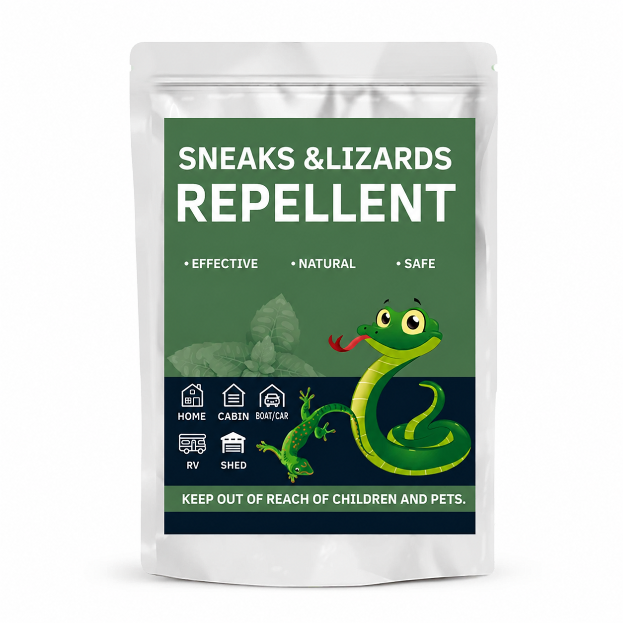 🛡️Snakes & Lizards Repellent Pouches
