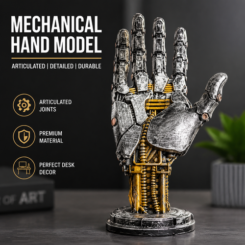 Cyberpunk Gaming Robot Hand  Controller Holder