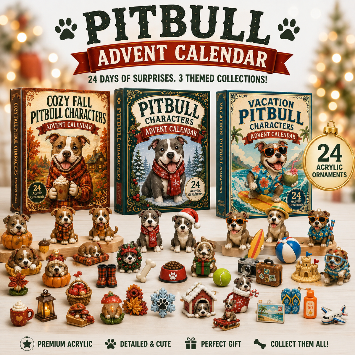🥩High Sales 2026 Pitbull Lovers Advent Calendar