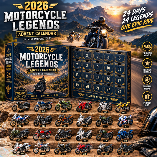 🛵🚗 High Sales 2026 Motorcycle & Classic American Cars Advent Calendar
