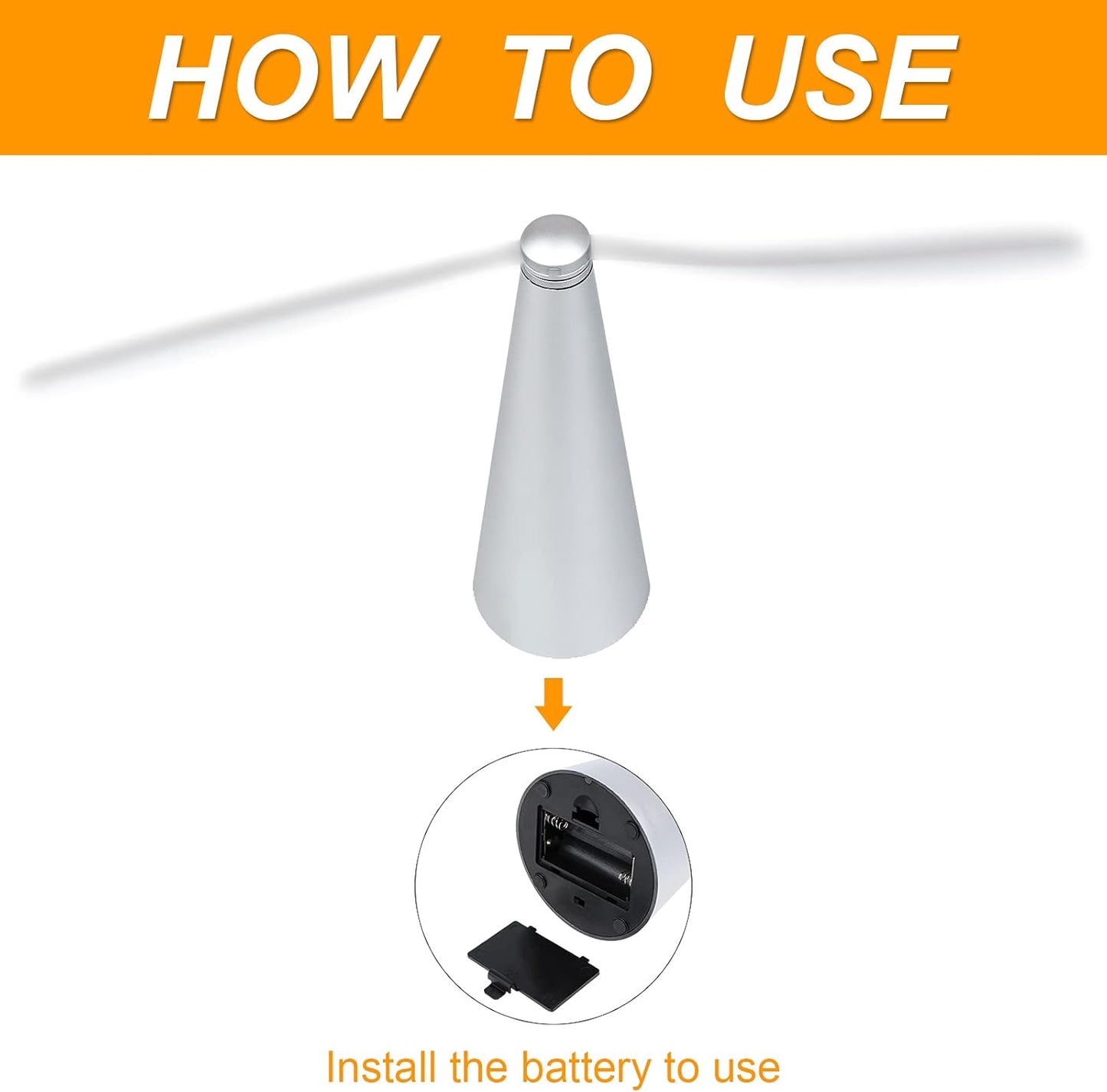 Outdoor Electric Fly & Mosquito Repellent Fan, Automatic Pest Removal Tool