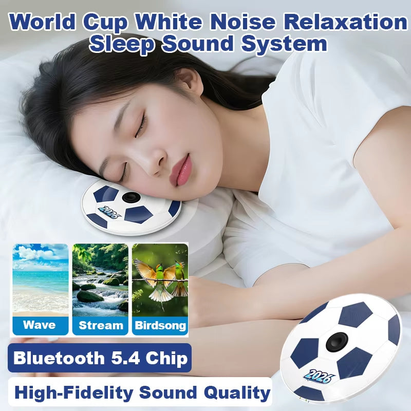 2026 World Cup Pillow Sleep Speaker
