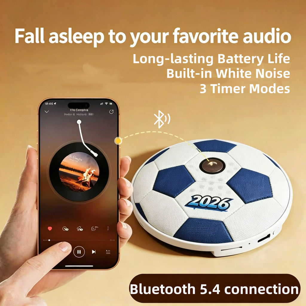 2026 World Cup Pillow Sleep Speaker