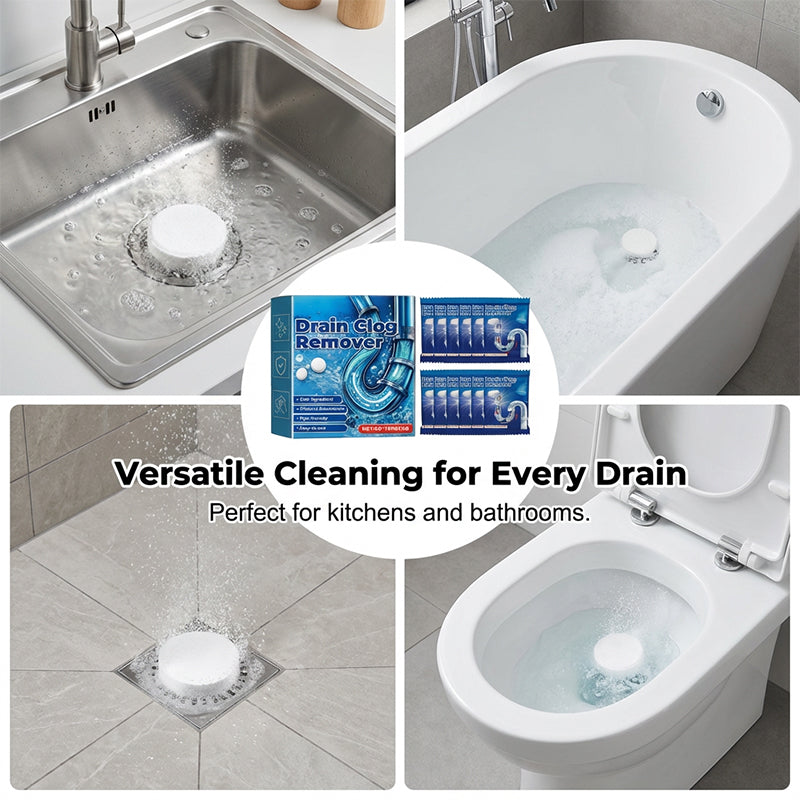 Fast Dissolve Drain Cleaner & Deodorizer Tablets