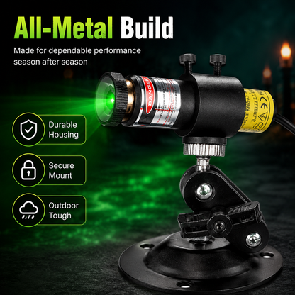 🎃Halloween Green Laser Fog Projector for Swamp Effect
