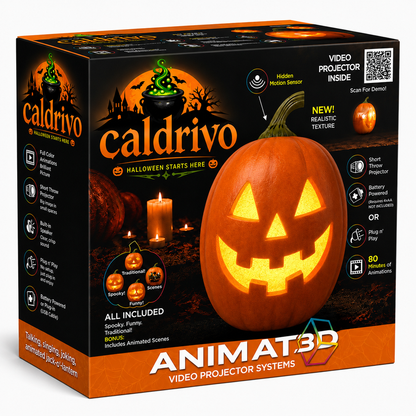 Talking Animated Halloween Pumpkin