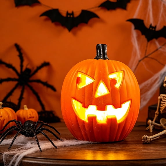 Talking Animated Halloween Pumpkin