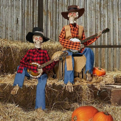 💀Funny Dueling Banjo Skeletons