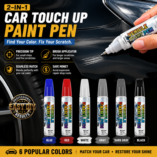 🚗 Car Scratch Repair Pen – Quick Touch Up Paint For Car Scratches