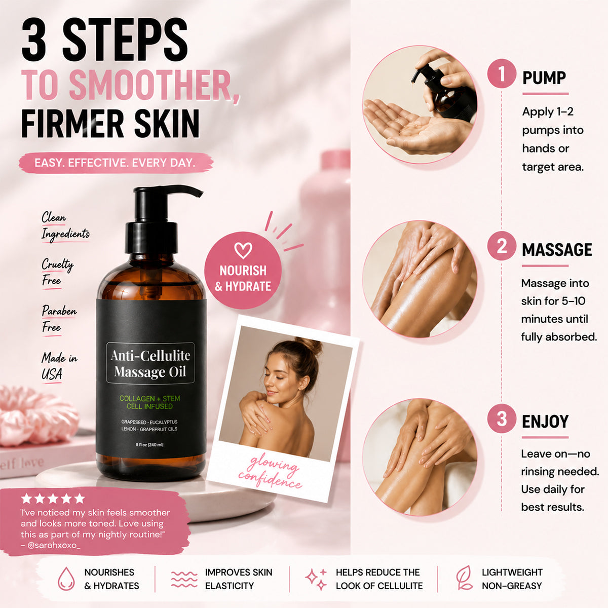 New Massage OilAnti-Cellulite
