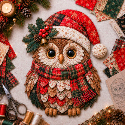🎅Christmas Patchwork Fabric DIY Decor Kit