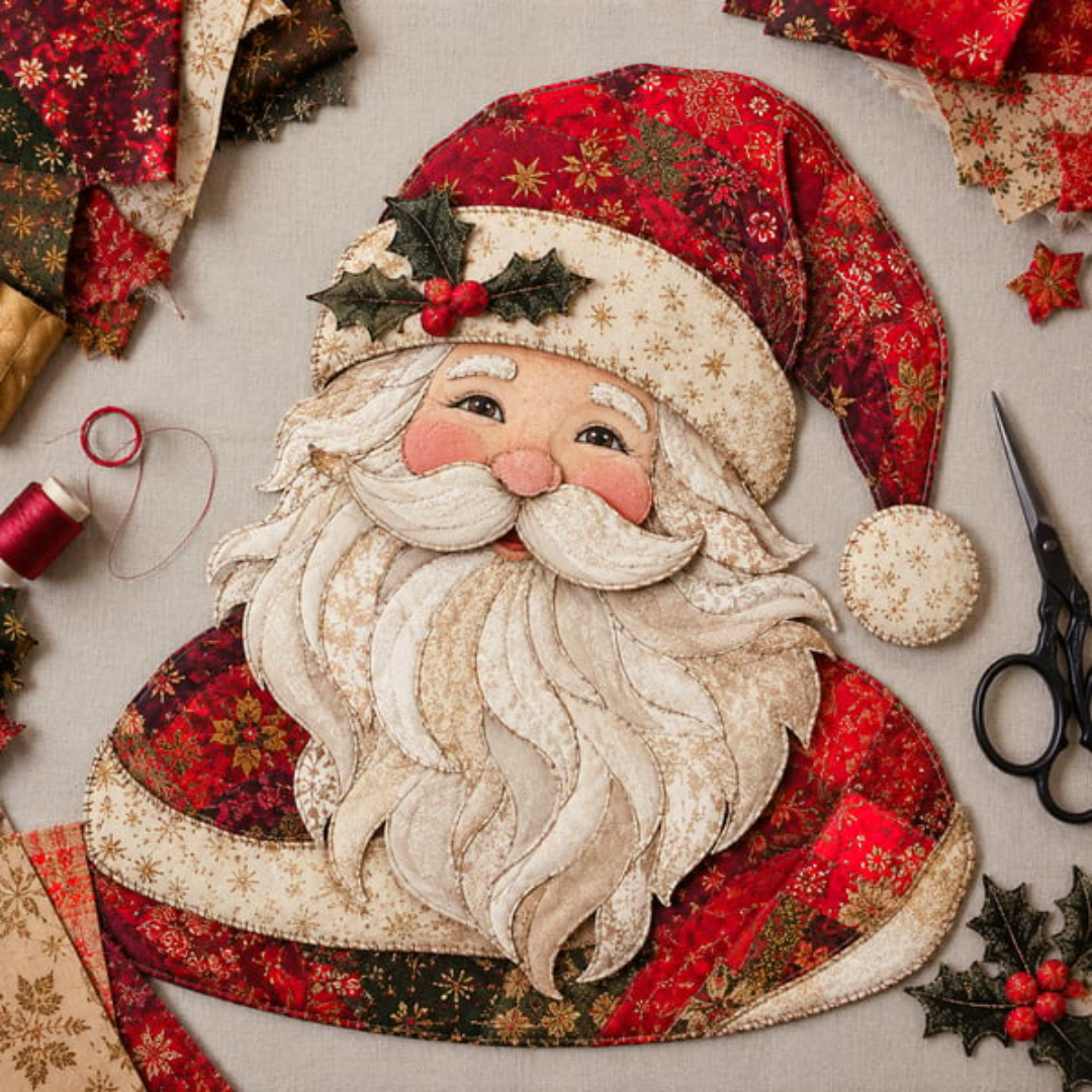 🎅Christmas Patchwork Fabric DIY Decor Kit