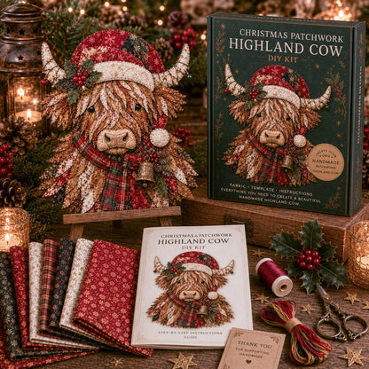 🎅Christmas Patchwork Fabric DIY Decor Kit