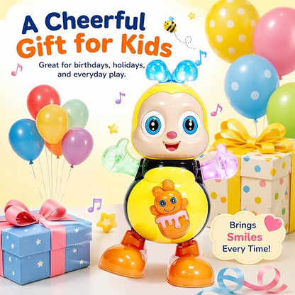 🐝Electric Dancing Bee Toy – Interactive Light & Music Fun