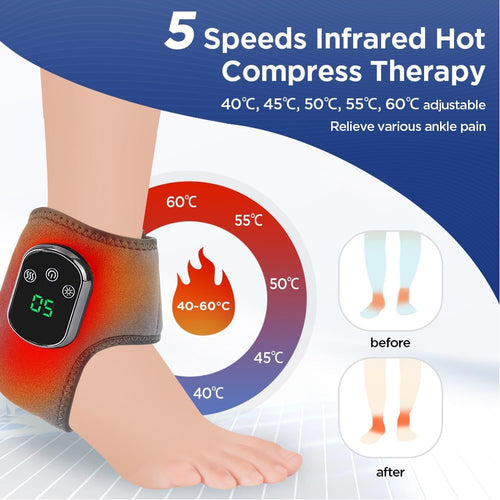 🦶Smart Wireless Foot Massager with Heat & Vibration Therapy