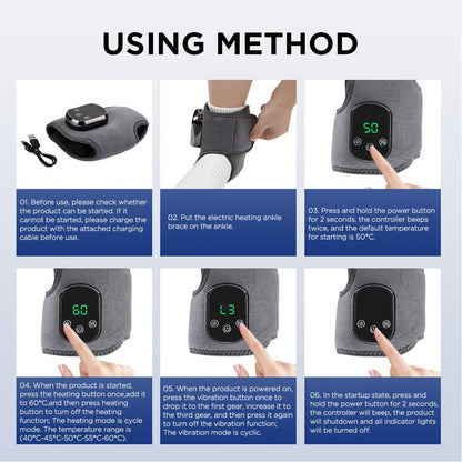 🦶Smart Wireless Foot Massager with Heat & Vibration Therapy