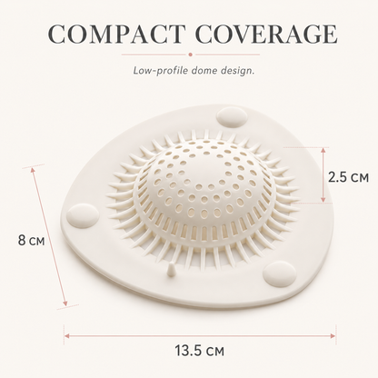 🕳️Hair Catcher Drain Covers – Keep Your Shower Drain Clear
