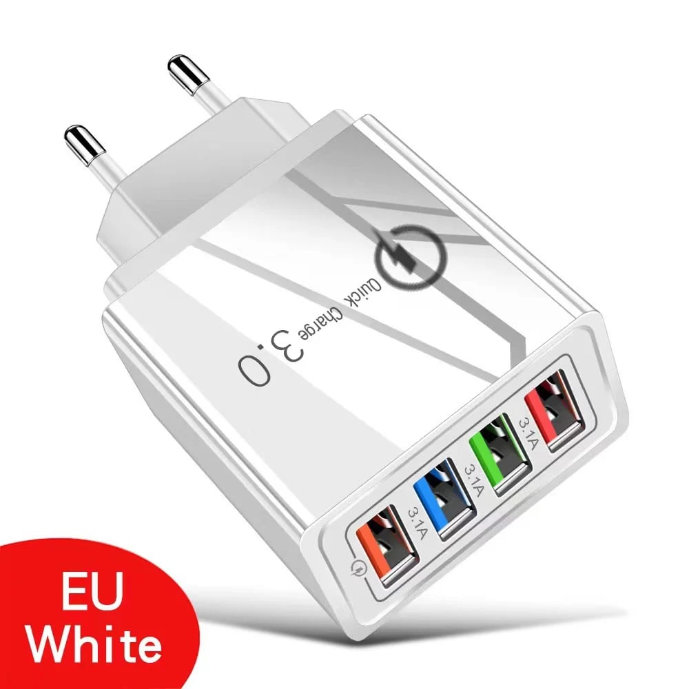 ⚡The Charger Big Tech Hates | 4-Port Quick Charge 3.0