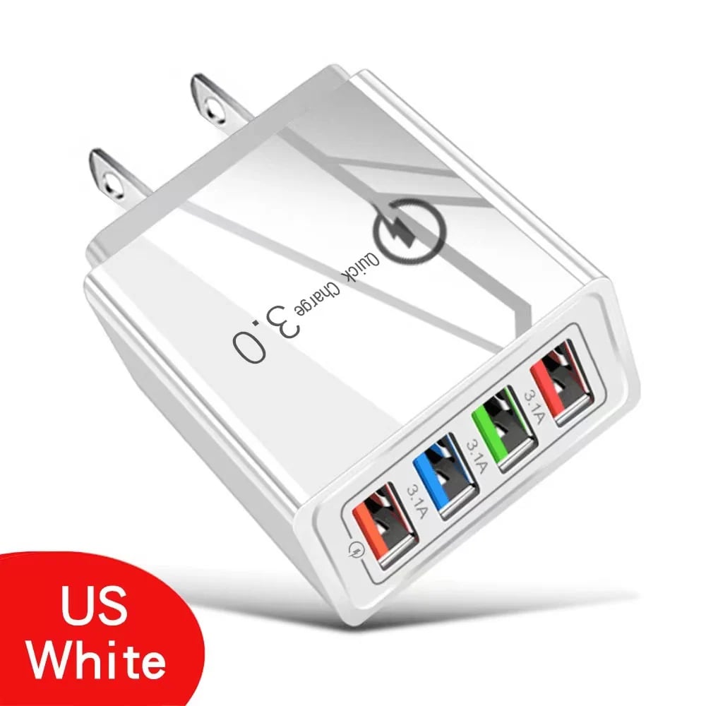 ⚡The Charger Big Tech Hates | 4-Port Quick Charge 3.0