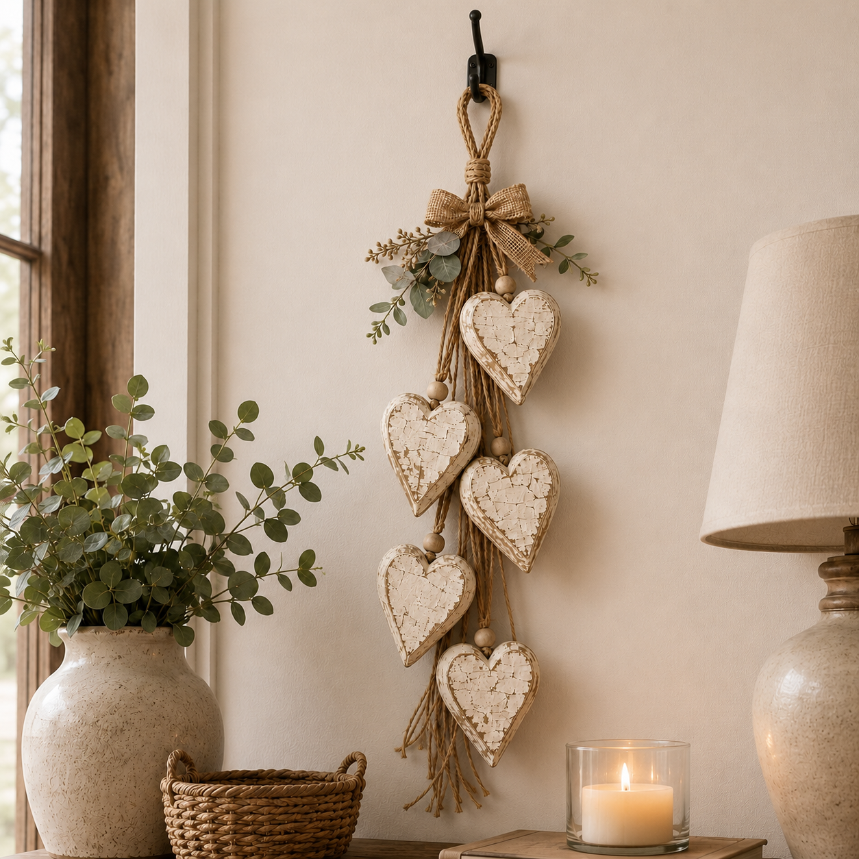 🤎Hanging Heart Wall Decor