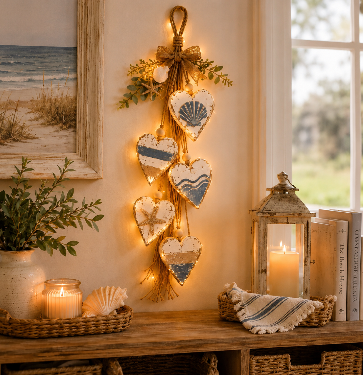 🤎Hanging Heart Wall Decor