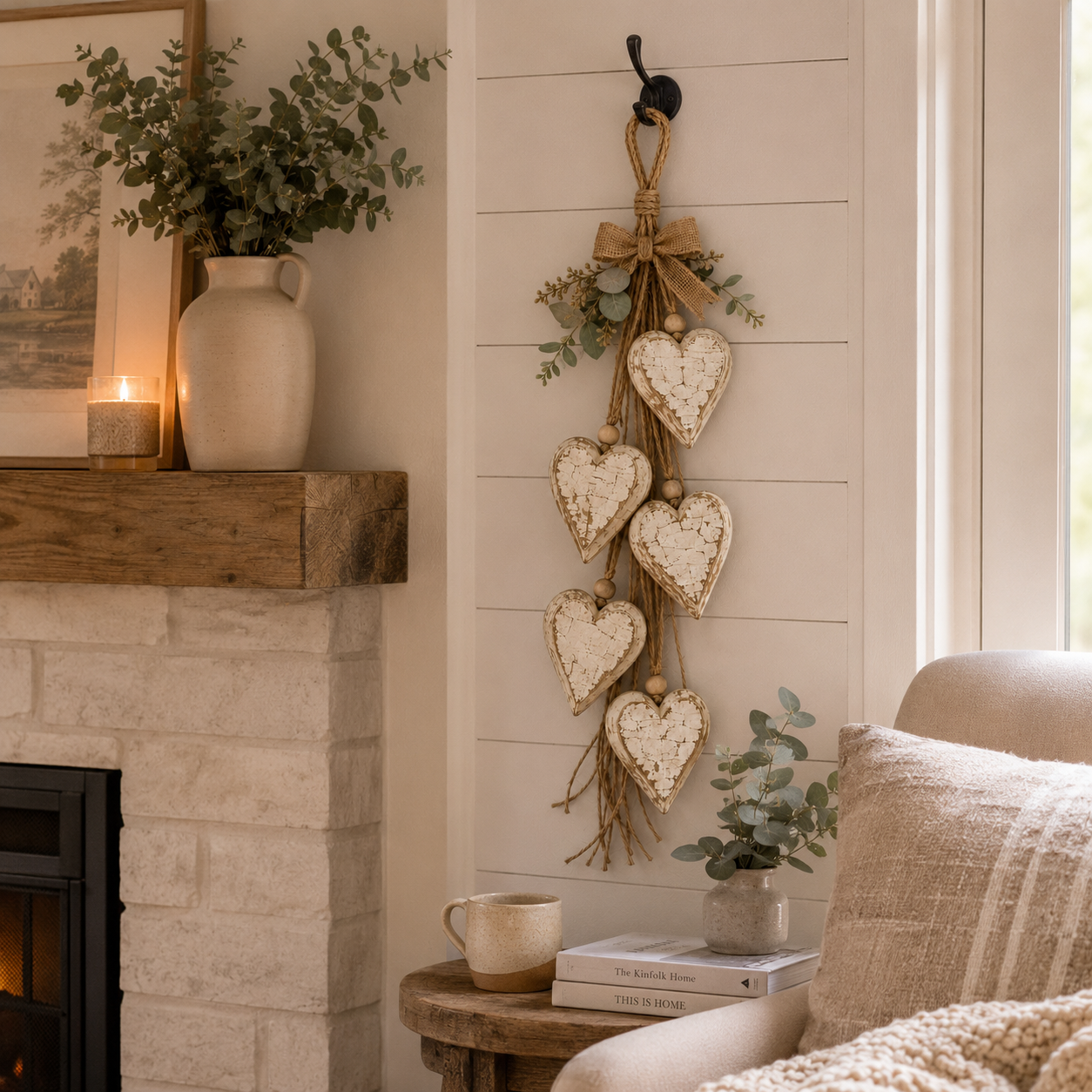 🤎Hanging Heart Wall Decor