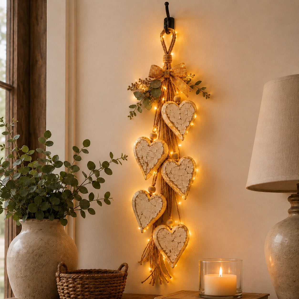 🤎Hanging Heart Wall Decor