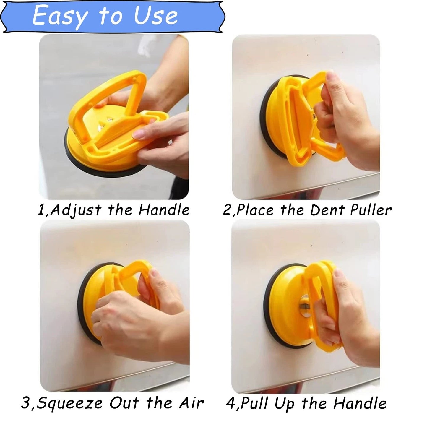 Suction Cup Dent Puller Handle Lifter