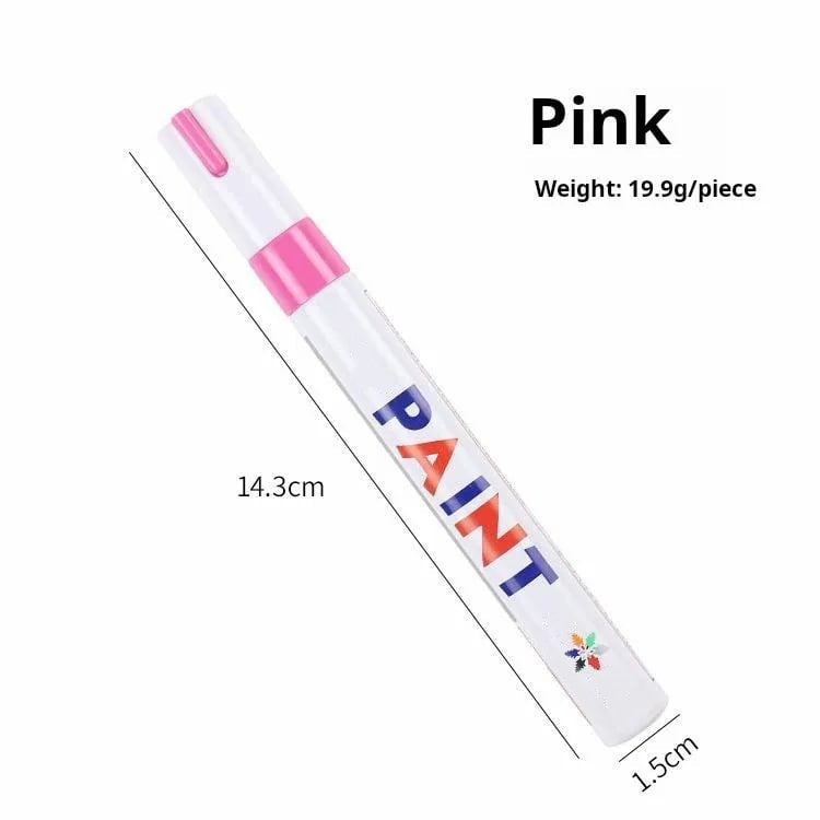 🎨 Oil-Based Paint Marker Pen | Waterproof & Quick-Dry | Tires, Shoes, Glass, Metal & More | 12 Colors